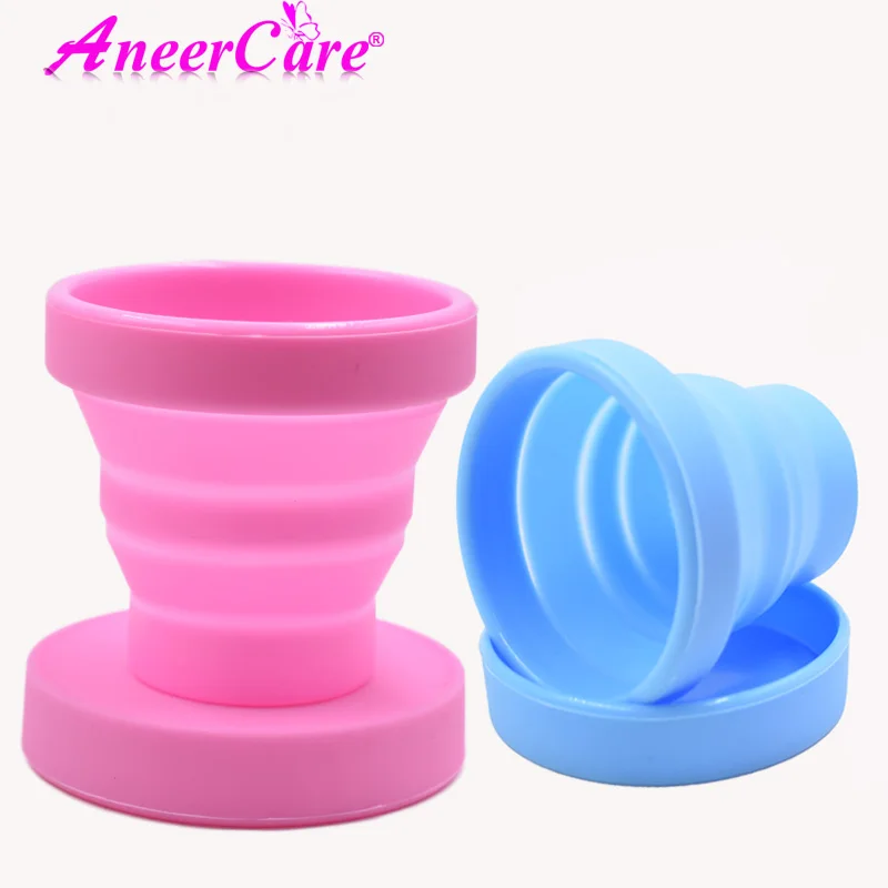 50 шт Складные стерилизованные чашки стерилизатор чашки для женщин менструальные чашки силиконовые гибкие менструальные стерилизаторы чашки
