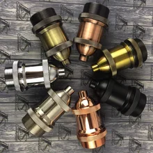 5 шт./лот Ретро патрон E26/27 винтажные резьбой основание светильника гнездо цоколь Эдисона лампочка база E27 розетка с кольцо для крепления рассеивателя лампы держатель