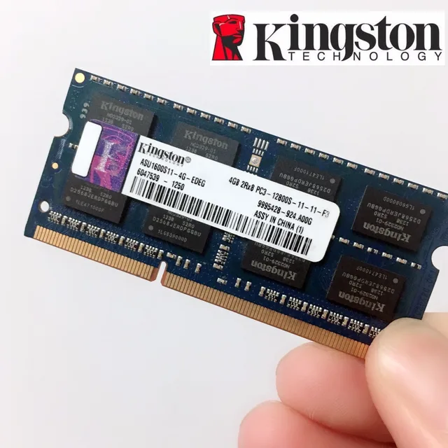 Cheap Kingston Memory RAM Memoria Module Notebook laptop 4GB 4G PC3 PC3L DDR3 1333 1600 MHZ 1333MHZ 1600MHZ 10600 12800 10600S RAM