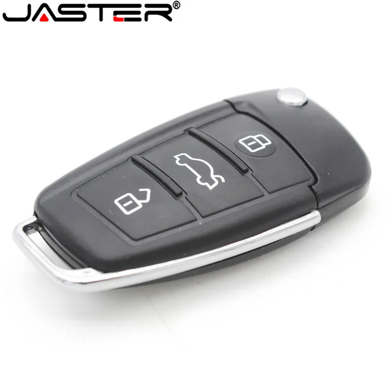 JASTER Usb флеш-накопитель реальная емкость Audi Автомобильный ключ 8 ГБ 16 ГБ 32 ГБ 64 ГБ флеш-накопитель Флешка карта памяти