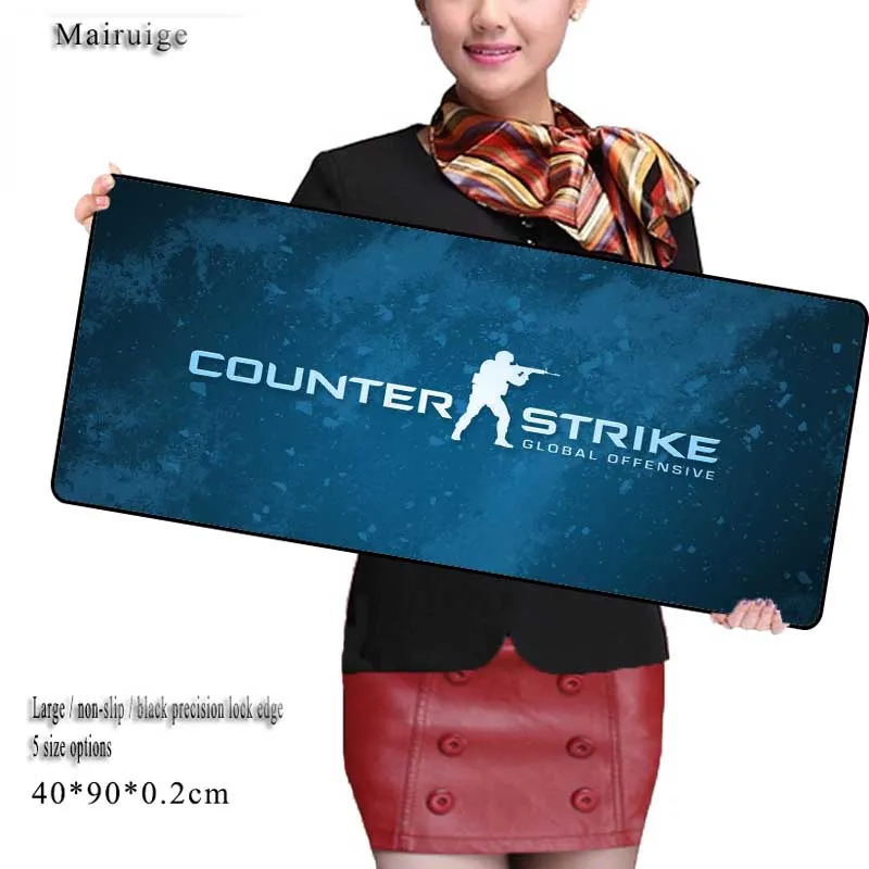 

Mairuige Free Shipping 900*400 Multi-size selection Keyboard Mat overlock Large Mousepad Gaming Desk Mat for Game Player