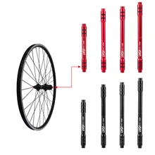 Lixada 12 мм до 9 мм QR адаптер MTB велосипеда через мост концентратор Quick Release 100/135/142/148 мм велосипедные ступицы переднего колеса адаптер