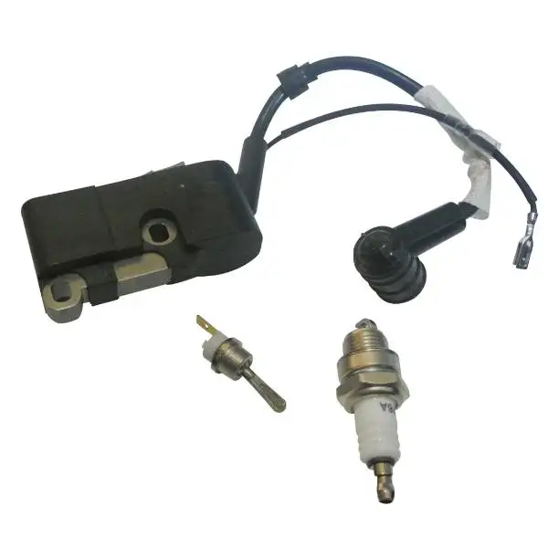Ignition Coil Start Stop Switch Spark Plug Kit For Chinese 4500 5200