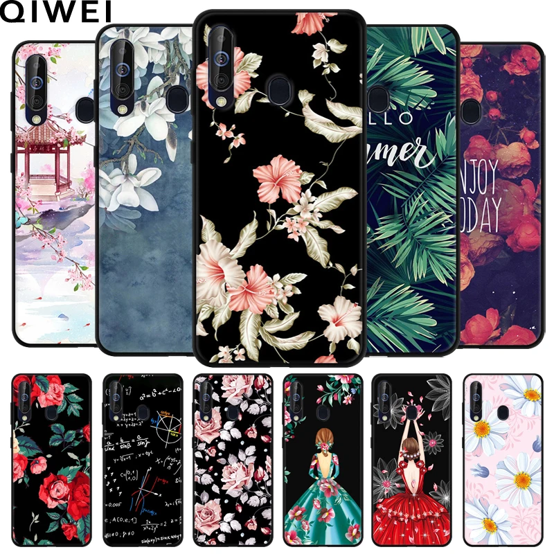 For Samsung Galaxy A60 Case Painted Black Bumper Coque Soft silicone Back Cover For Samsung A60 Phone Cases Capas On A 60 A606F For Samsung Galaxy A60 Case Painted Black Bumper Coque Soft silicone Back Cover For Samsung A60 Phone Cases Capas On A 60 A606F