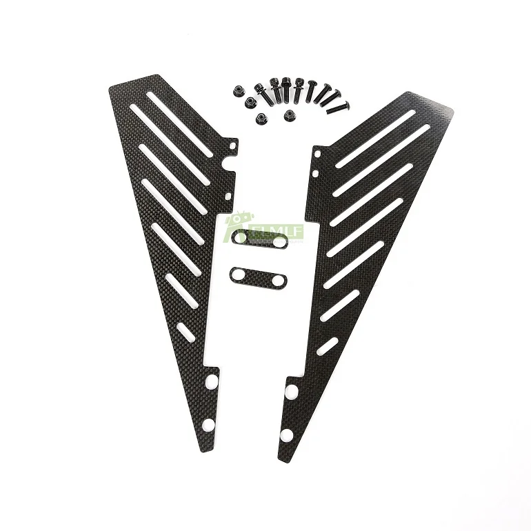 Carbon Fiber Side Rail Plate kit Fit for 1/5 Scale HPI ROVAN KM BAJA 5B | Игрушки и хобби