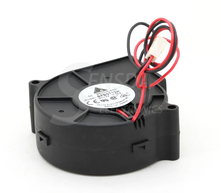 Для delta BFB0712H 7 см 7530 DC 12V 0.36A 2 контактный Вентилятор Серверный корпус ЦП Инвертор