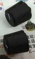 

5pcs/lot Imported rubber knob cap diameter 13MM high 12MM hole 3MMF semi-axial potentiometer cap