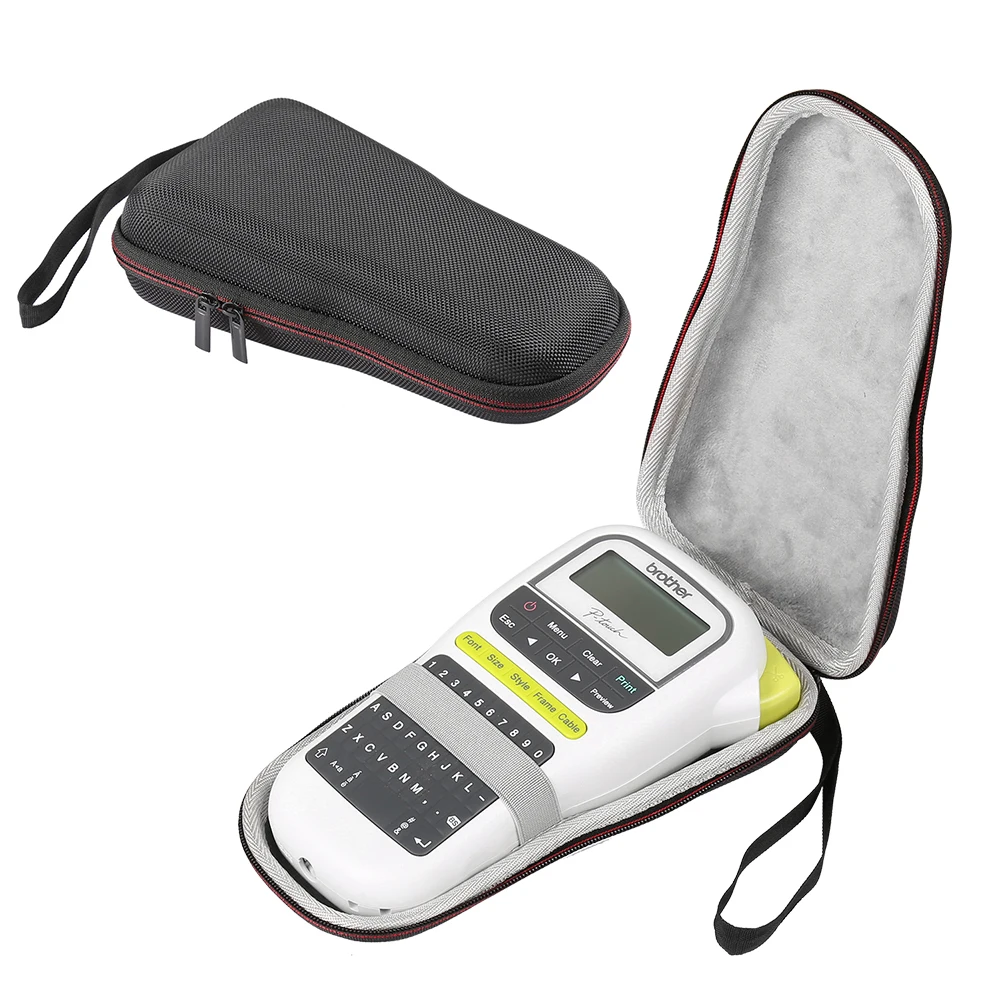 

Newest EVA Hard Cover Case for Brother P-Touch PTH110 & PT-H100 Easy Portable Label Maker - Travel Carrying Storage Bag