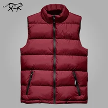 Мужской жилет, стильный осенний зимний теплый жилет без рукавов, приталенный мужской жилет, модные повседневные пальто для мужчин, s размера плюс 8XL