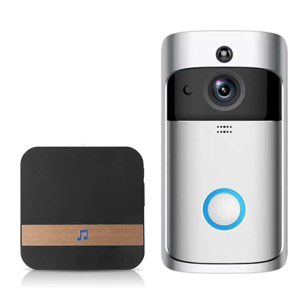

Video Wireless Doorbell WiFi HD Home Security Casual, Door, 0dbm 10-110db M3 Low Power with Wireless Ding-dong
