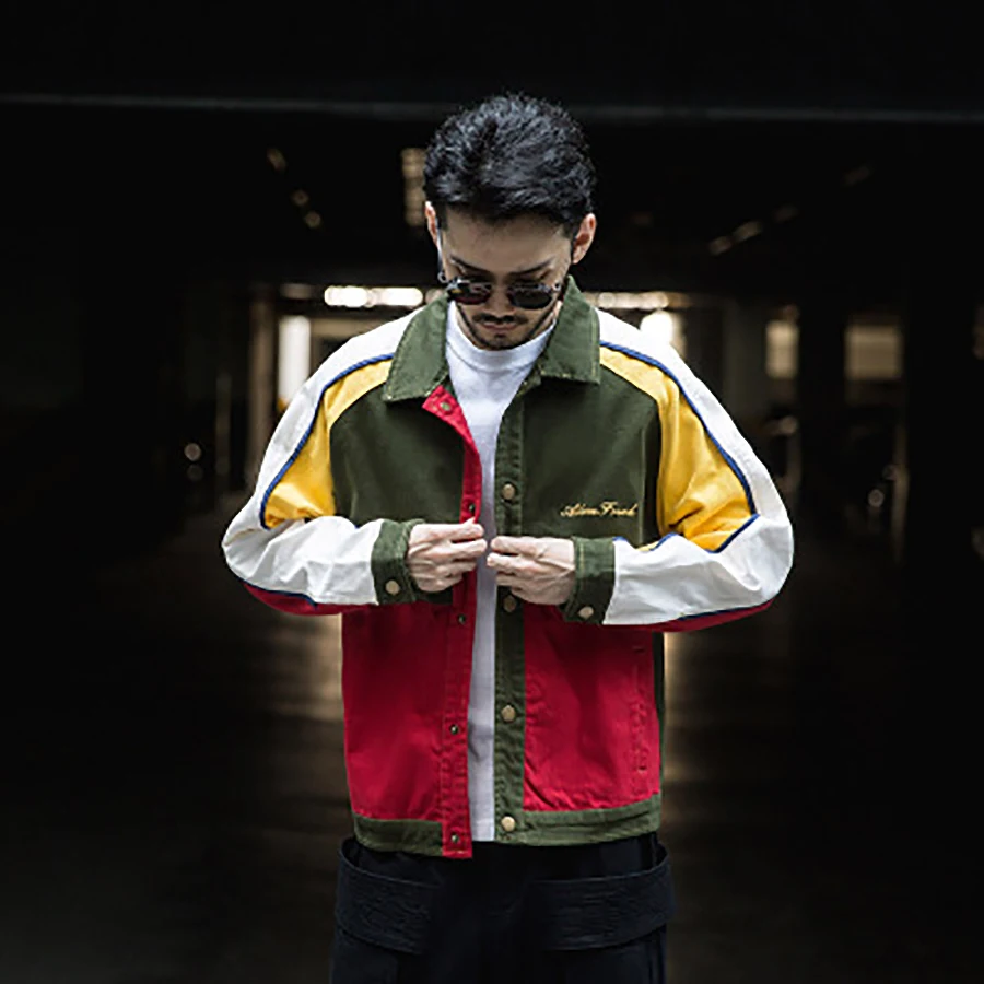 Japan Bomber Jacket Men Streetwear Vintage Anorak Jacket Jamaica Reggae Korean Hip Hop Fashion Street Ropa Retro Hombre 5Jk38