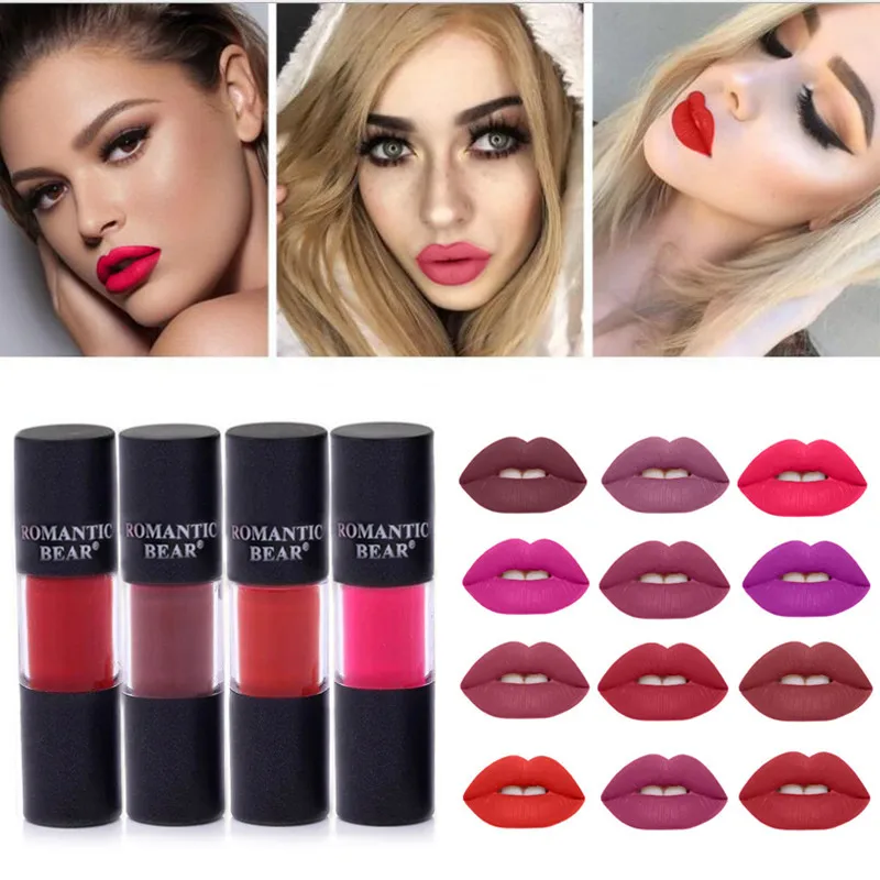 2017 Miss Rose Brand Makeup Sexy Matte Lip Kit Women 