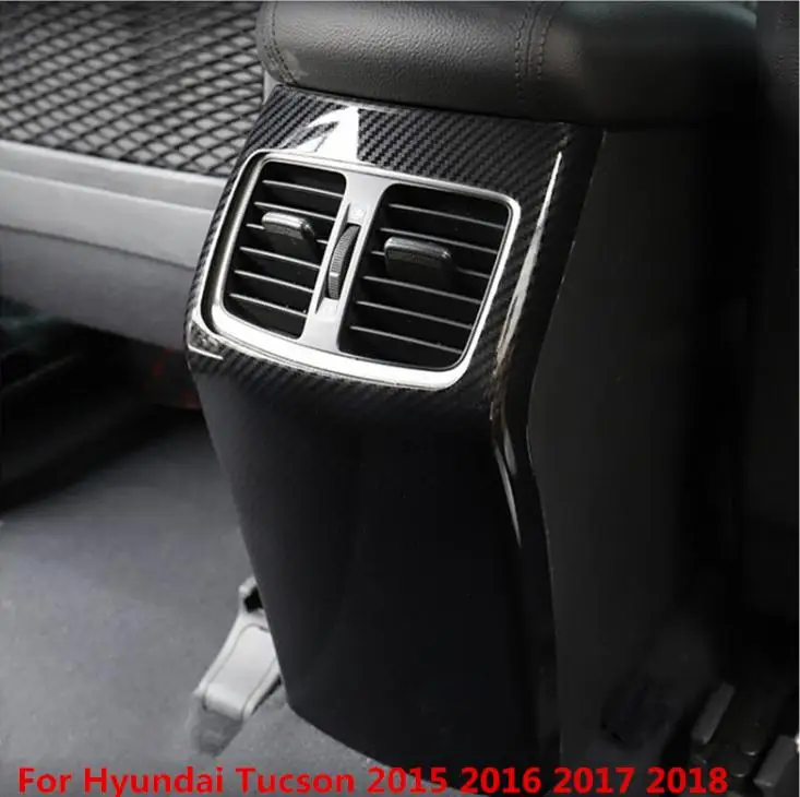 

High-quality ABS Armrest Box Rear Kickboard Kick Pads For Hyundai Tucson 2015 2016 2017 2018,Car-Styling (left hand drive)