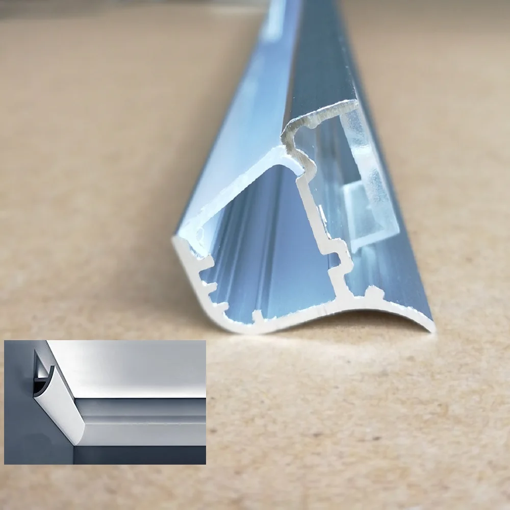 

2m Wall mount floor wash Led aluminum strip profile , 2m wall led aluminum strip channel SDW051