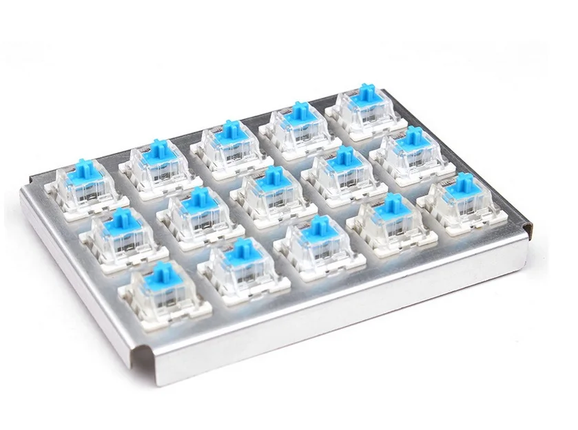 

TEAMWOLF CIY Series Axis Body Black Red Blue Brown Outemu Switches replacement for Gaming mechanical keyboard