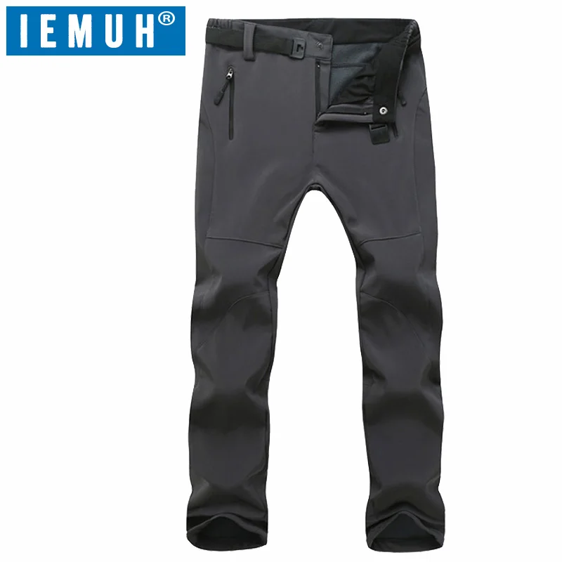 

IEMUH Brand New Winter Outdoor Windproof Snowboard Pants Men Snow Pants Trousers Waterproof Windproof Warm Breathable Ski Pants