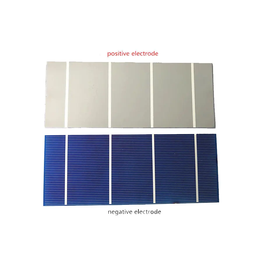 Поликристаллические солнечные батареи 1,75 W панелей sol156mm* 62,4 панели солнечных батарей 20/50 шт в наборе, набор «сделай сам» для панели солнечных батарей для мобильного телефона зарядное устройство