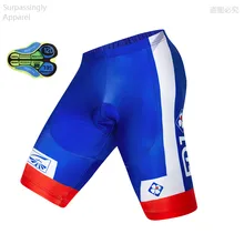 Для мужчин Pro Лето UCI World Tour Team синий FDJ Велоспорт нагрудник шорты для женщин 12D гель велосипед велосипедный спорт Bi спортивная одежда Ciclismo Bicicleta