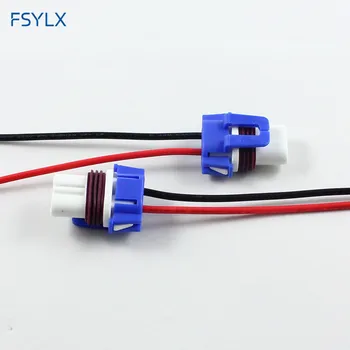 

FSYLX 20PC Ceramic 9005 9006 LED socket connector adapter HB3 9005 HB4 9006 LED fog lamps headlight socket cables adaptors