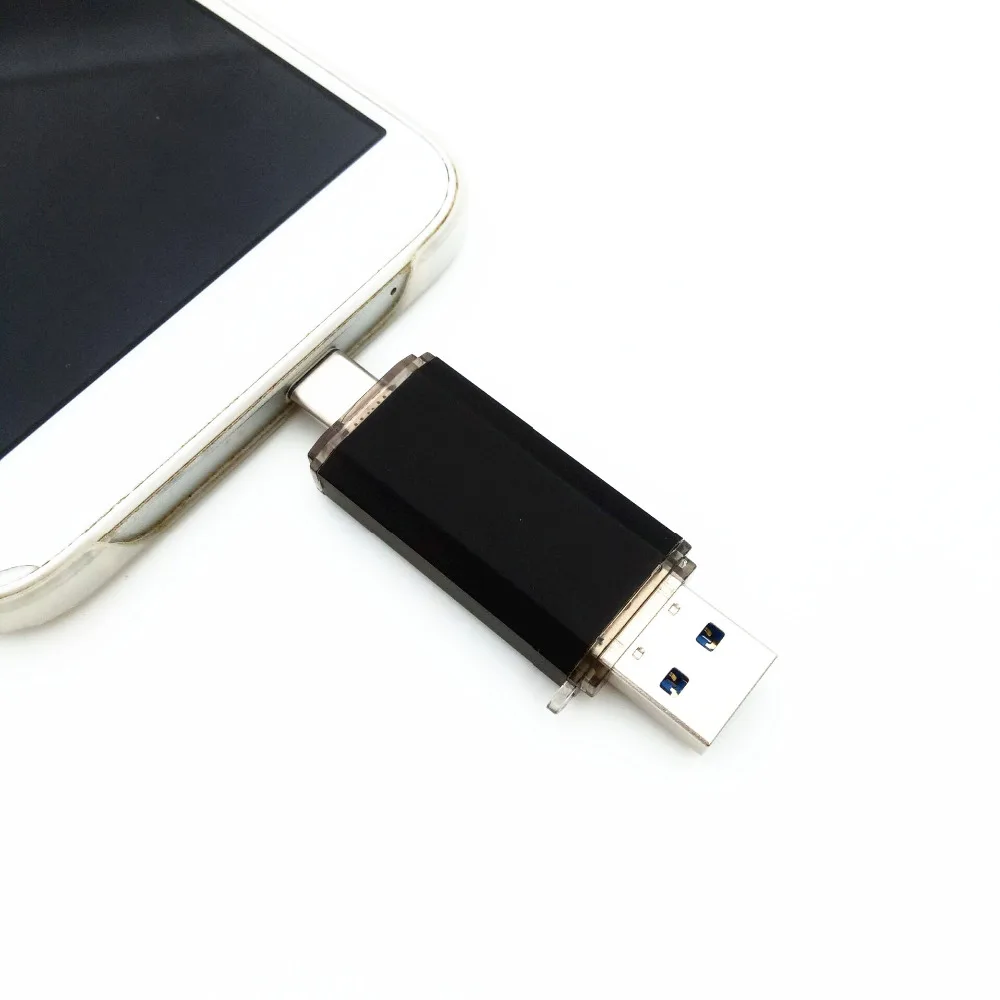 Exuanck USB 3.0 Type C 3 0 Флешка 32 Гб металлический флэш накопитель 16 пользовательский для