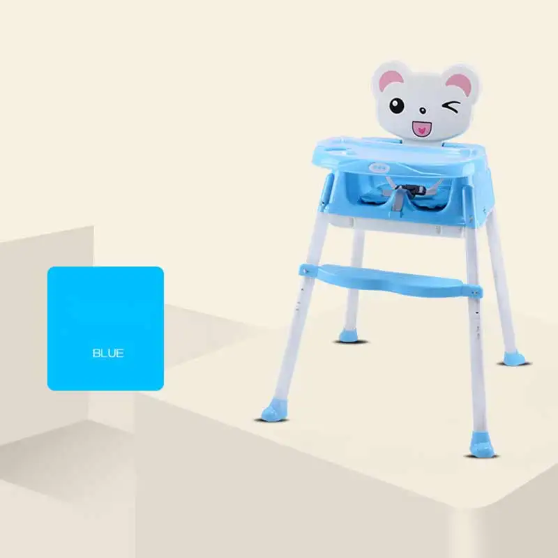 Baby furniture Children Chair  Portable Infant  Seat Dinner Table Adjustable Folding Chair Multifunction Adjustable Kids Chair