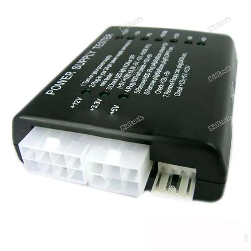 bidlook newest price PC 20 24 Pin PSU ATX SATA HD Power Supply Tester 01 Newly!! | Электронные компоненты и