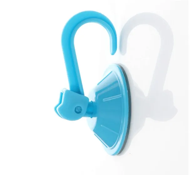 5 шт./лот крючок для одежды сумка для шляп ключ Клей пластиковый крючок для ванной комнаты с всасыванием случайный цвет KX 301