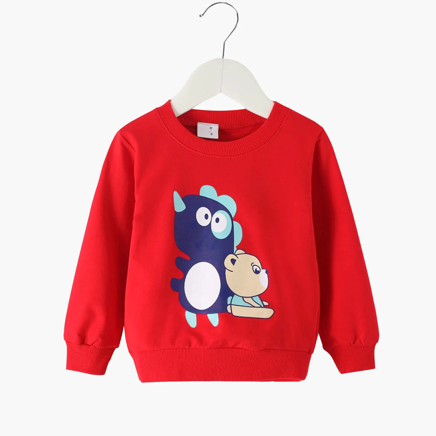 Baby Sweatshirt Spring Autumn Baby Clothes Long Sleeve Cartoon Baby Girls Boys Sweatshirts Casual Cotton Clothing Baby Boys Top