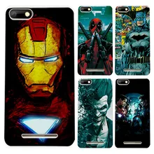 

Soft TPU Capa For BQ Strike BQS 5020 Case Charming Marvel Avengers Captain America Iron man Perfect Fundas For BQ Strike BQS5020