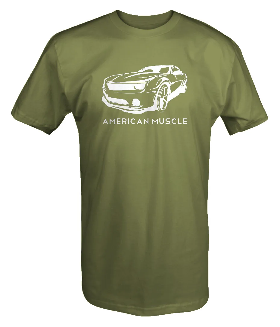 Новейшая модель; футболка Для мужчин футболка Веселая Футболка Для мужчин Летний американский масл-Chevy Camaro Ss Z28 гоночный V8 Car-T рубашка - Цвет: 4
