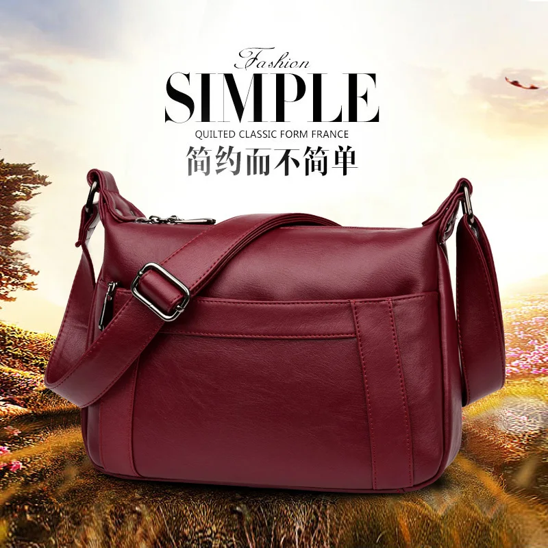 

Luxury Brand Handbags Women Bags Designer Messenger Casual Shoulder Leather Bags Bolsa Feminina Crossbody Bags For Women N296