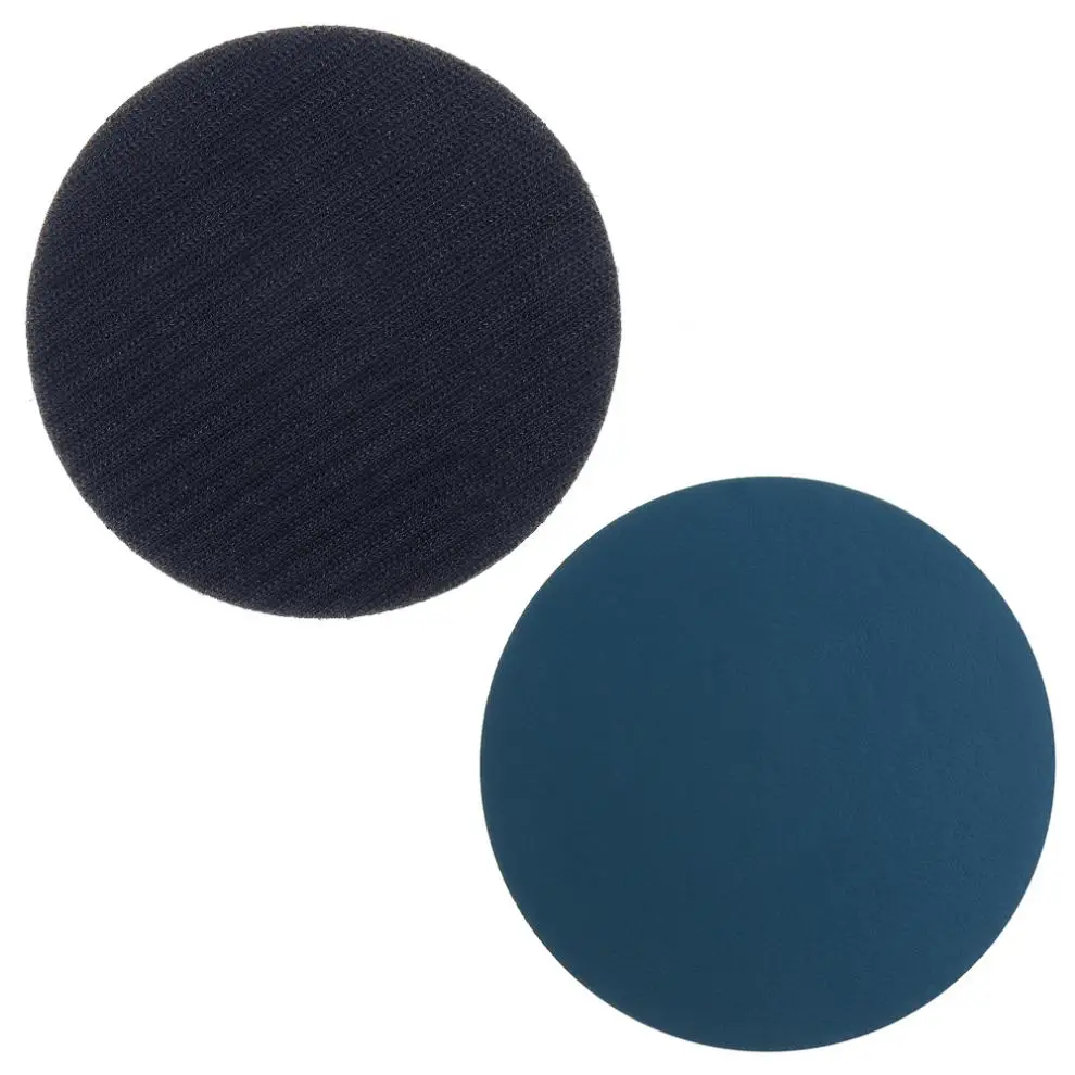 2pcs/lot 3 Inch Professional 12000RPM Dual Action Random Orbital Sanding Pad with Hairy & Smooth Surface for Pneumatic Sanders