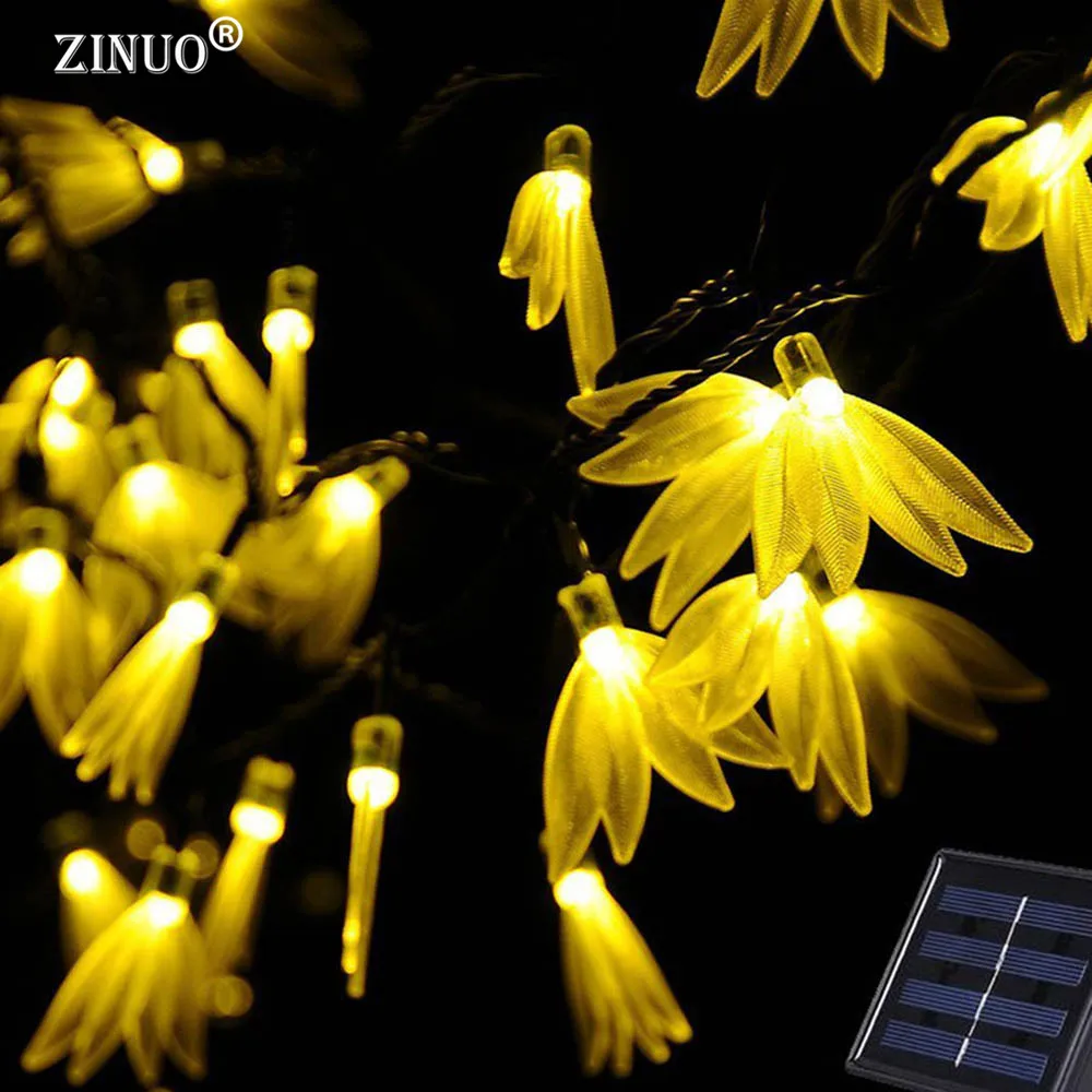 ZINUO Solar Powered LED de Navidad cadena Hada luz trébol 6 M 30 LEDs al aire libre bailando jardín Año Nuevo Partido Luces decoración ZINUO Solar Powered LED de Navidad cadena Hada luz trébol 6 M 30 LEDs al aire libre bailando jardín Año Nuevo Partido Luces decoración