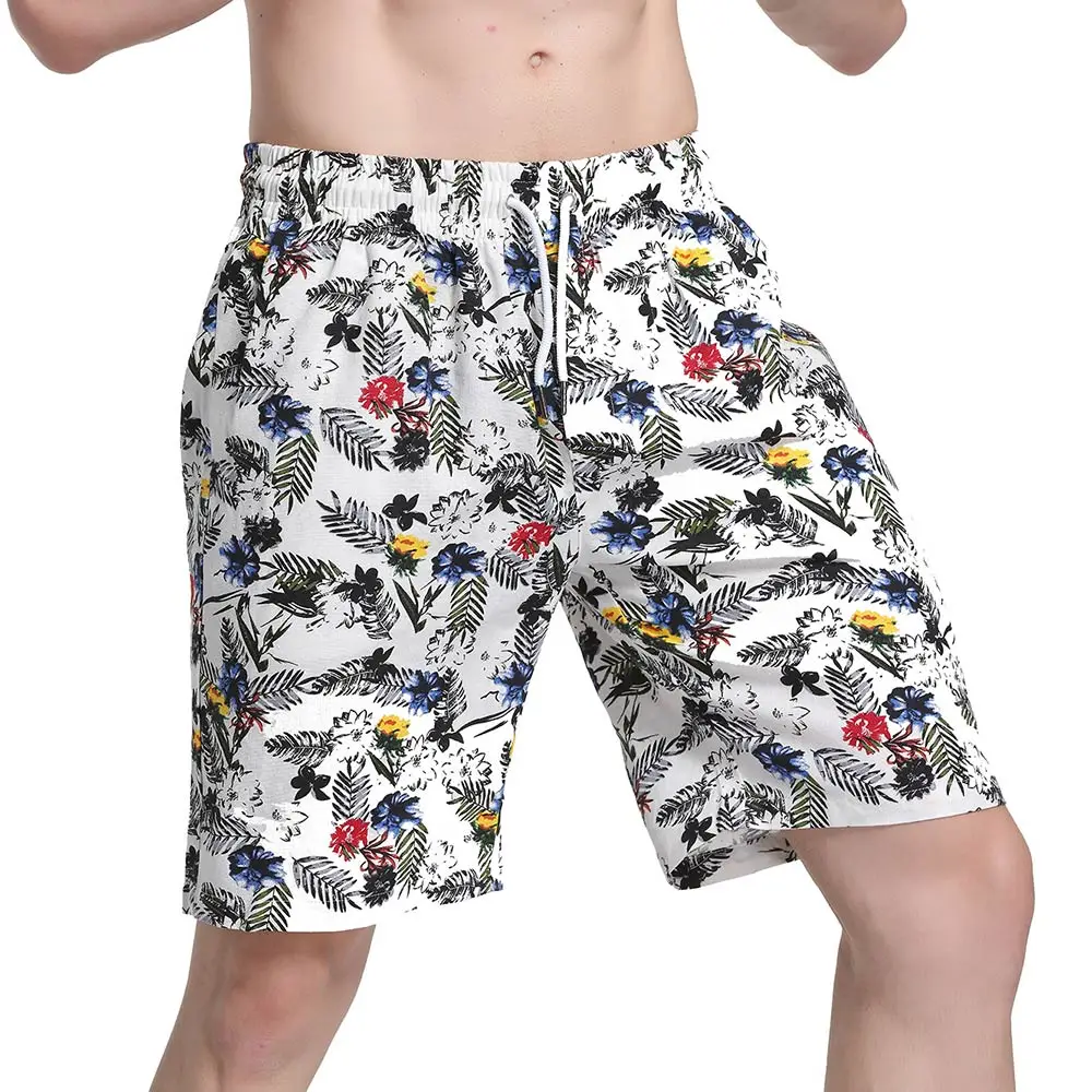 Cressi пляжные брюки хлопковые летние пляжные шорты модные спортивные шорты брюки хлопковые шорты для мужчин и женщин - Цвет: FLORAL MAN