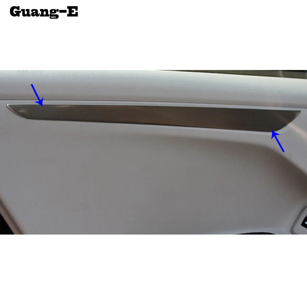 Car stick trim Stainless steel door inner frame trim panel hoods handle