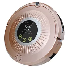 Новейший Подсолнух Авто перезаряжаемый 1200 PA всасывающий влажный сухой Швабра робот очиститель