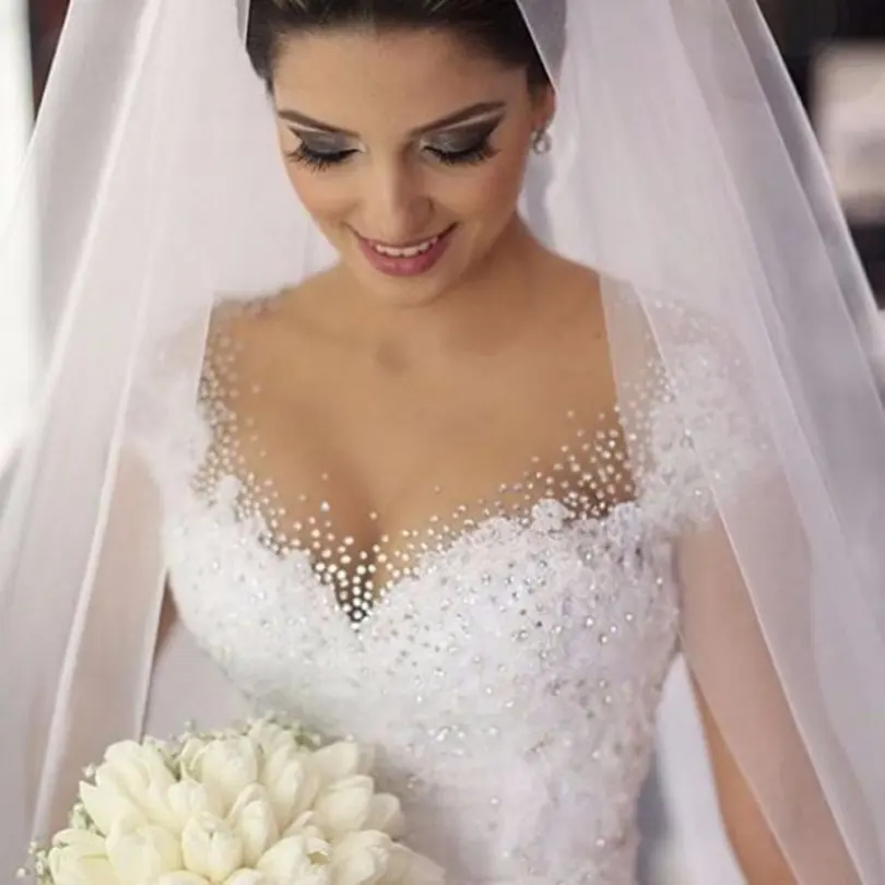 

Robe De Mariage Sexy Princess Plus Size Wedding Dress 2019 Bride Gown Lace Wedding Dress Vestido De Noiva Vintage Casamento