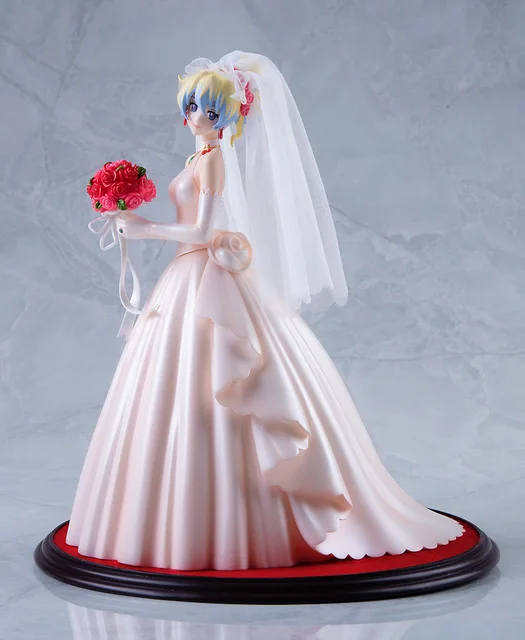 26 cm anime gurren lagann nia teppelin vestido de novia ver 1/8