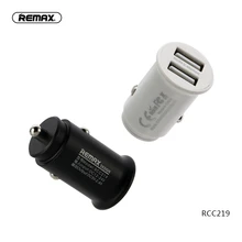 Оригинальное автомобильное зарядное устройство REMAX 2.4A с двумя USB, быстрая умная зарядка, Мини Автомобильное зарядное устройство для Iphone 7 8 X/xiaomi/ipad, автомобильная Зажигалка для зарядки