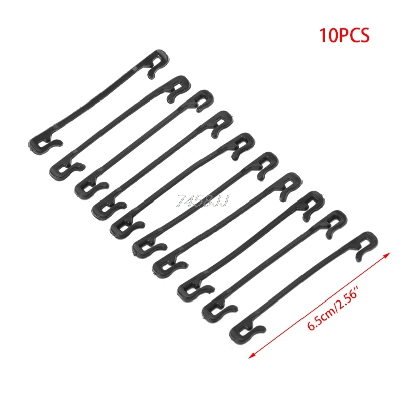 10 X зажимы для подвязки томатов трельяж садовый Овощной связующий шпагат Поддержка растений U Тип G06 Прямая поставка