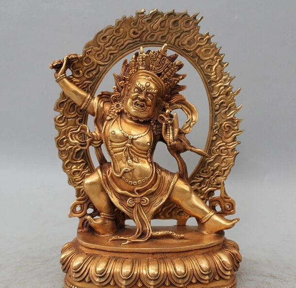 Оптовая продажа с фабрики яркая фотография 11 дюймов Vajrapani Mahakala 1024 AB1025 | Дом и сад