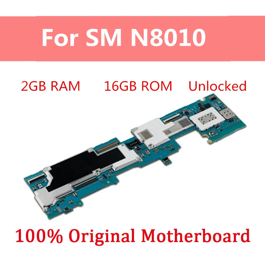 Материнская плата для Samsung Galaxy Note 10 1 N8010 16 ГБ N8000 оригинальная разблокированная