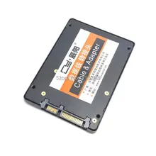 50pcs / lots Mini PCI-E mSATA SSD to 2.5″ SATA Hard Disk Enclosure Case Adapter Aluminum Alloy Shell Black , By Fedex DHL UPS