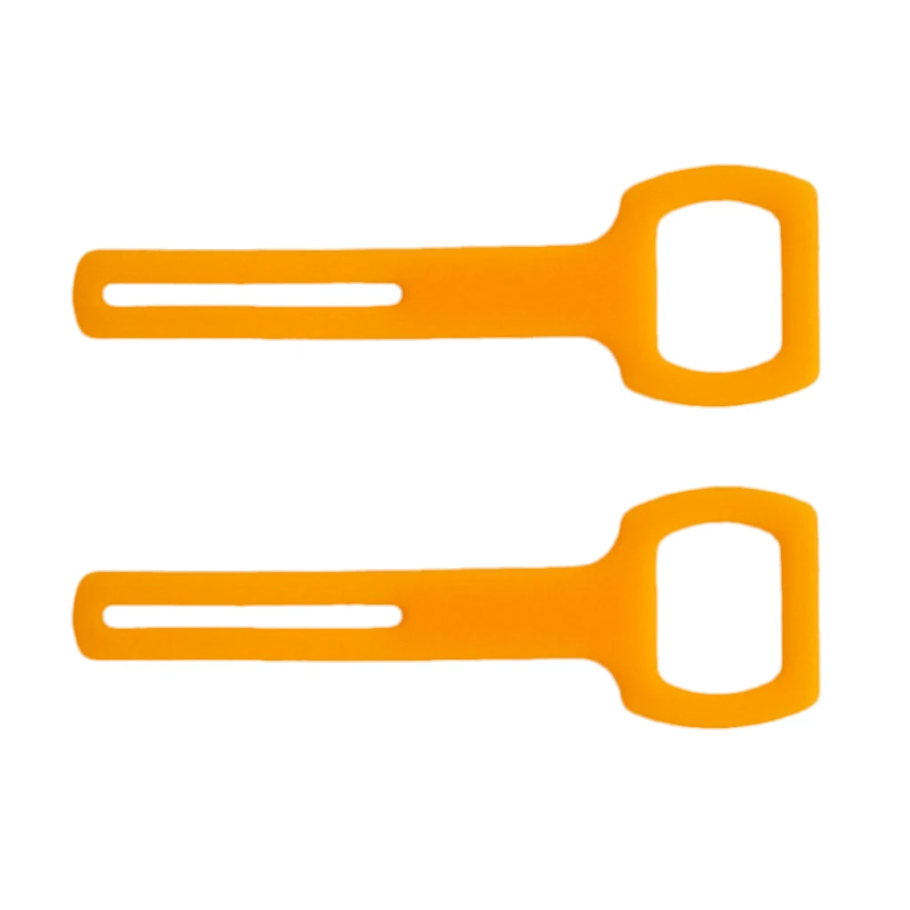 2 Pcs Silicone Rubber 2nd Stage Regulator Octopus Holder Straps for Scuba Diving and Snorkeling Water Sports Accessories