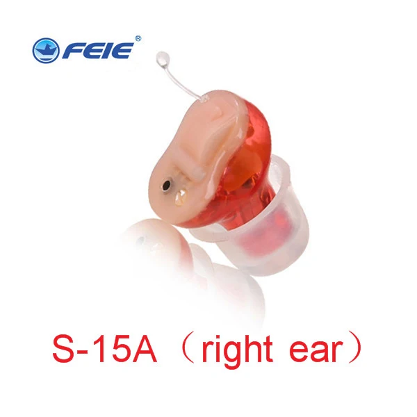 Feie amplifiers hearing devices mini size invisible hearing aid digital CIC s-15a free shipping