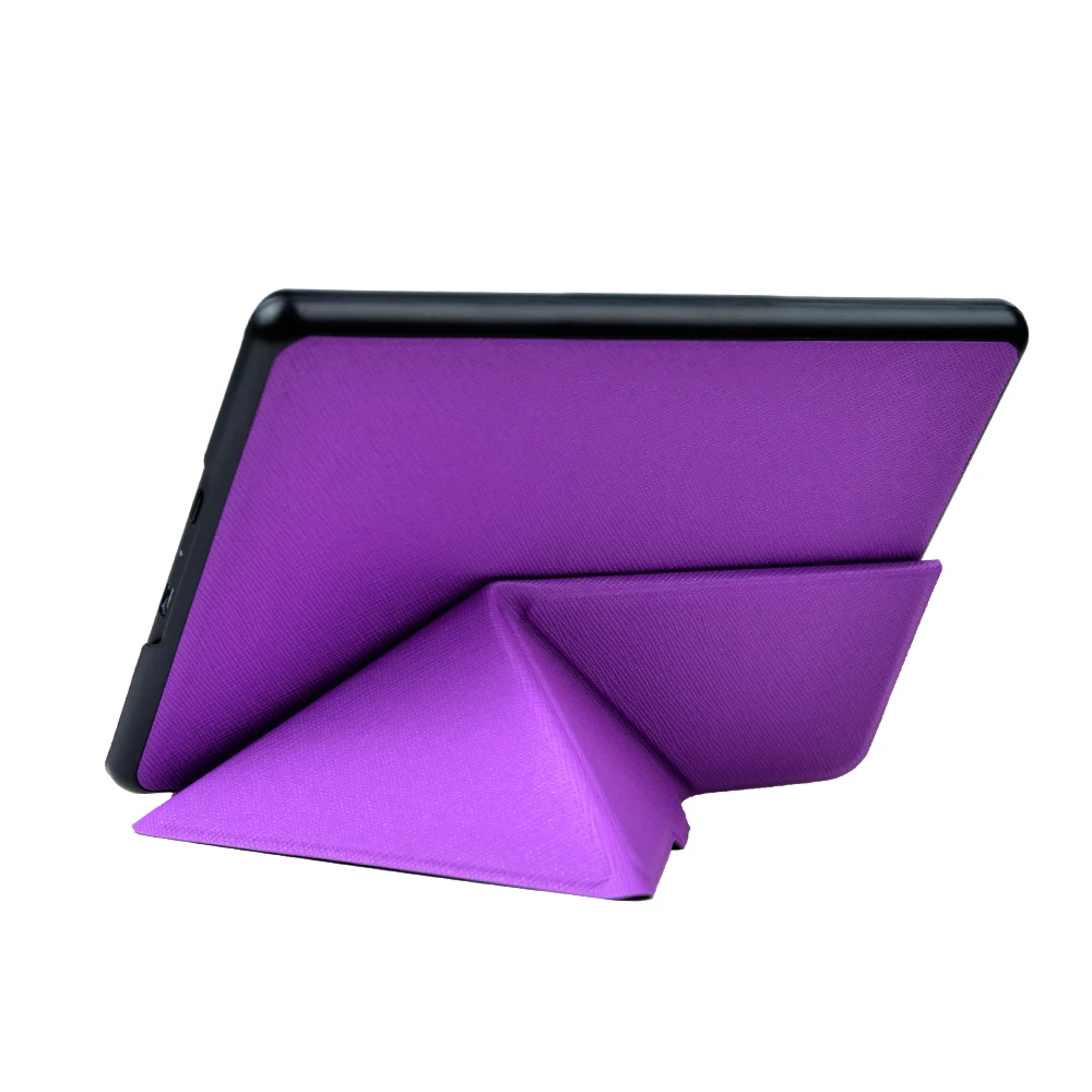 Умный чехол для ходунков оригами, чехол для нового Amazon Kindle Paperwhite 4( выпуск), 6 '', электронная книга+ стилус+ пленка - Цвет: KPW4 BXJG PL