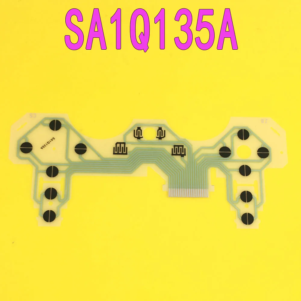 

5pcs/lot SA1Q135A SixAxis FOR PS3 Controller Repair Part PCB Circuit Ribbon FOR Playstation 3 Conductive Film Keypad