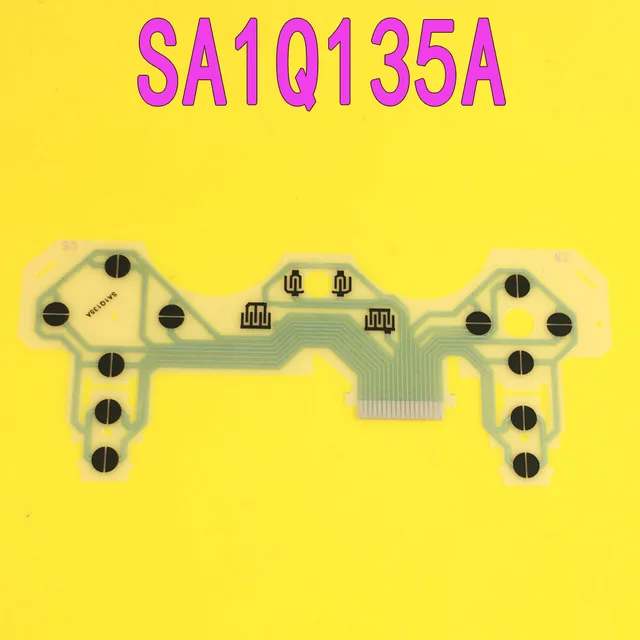 Cheap  5pcs/lot SA1Q135A SixAxis FOR PS3 Controller Repair Part PCB Circuit Ribbon FOR Playstation 3 Conductive Film Keypad