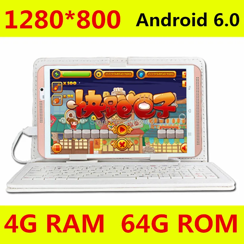 8 inch Tablet Computer Octa Core M880 Android 6.0 Tablet Pcs 4G LTE mobile phone android Rom 64GB tablet pc 5MP IPS