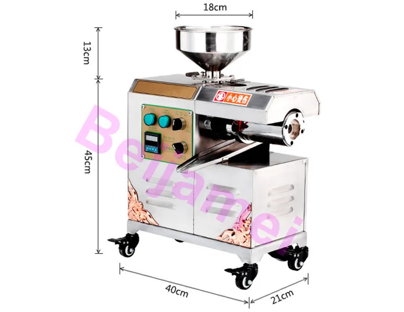 oil press size